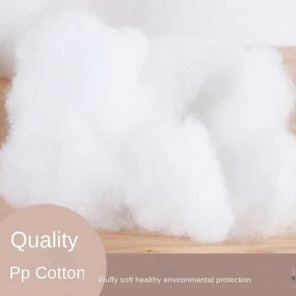 S64449da3be524c6f918d8d8722eac1d6m 2024 Wool Filler 3D Hollow PP Cotton Stuffing Plush Toys Toy Polyester Stuffing Eco 3D Hollow Polyester Sofa Bed Cushion Pad
